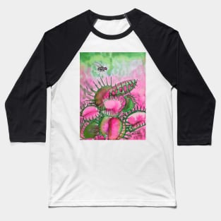 Venus Fly Trap Baseball T-Shirt